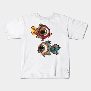 Big Eye Fish Kids T-Shirt